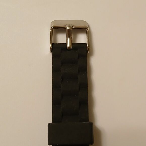 Undee Bandz Women's Heart Accent Dial Black Watch Japan Movt - Picture 14 of 14